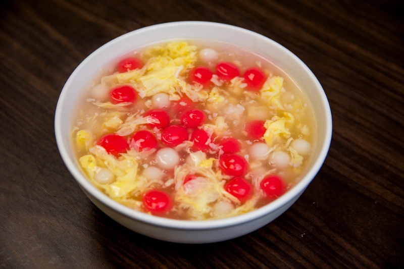 de02. small rice ball in rice wine soup 酒酿汤圆
